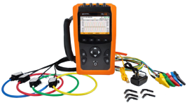 Mi550 Handheld Three phase Power quality analyzer